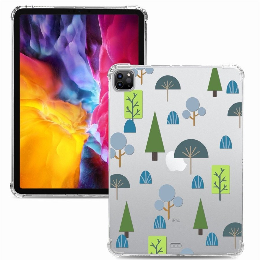 Ipad Trolsk Kuoret & Kotelot | Trolsk Transparent Pattern Tpu Case (Ipad Pro 12,9 (2018-2022))