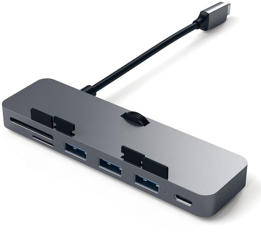 Mac Satechi Keskittimiin | Satechi Aluminium Usb-C Clamp Hub Pro (Imac)