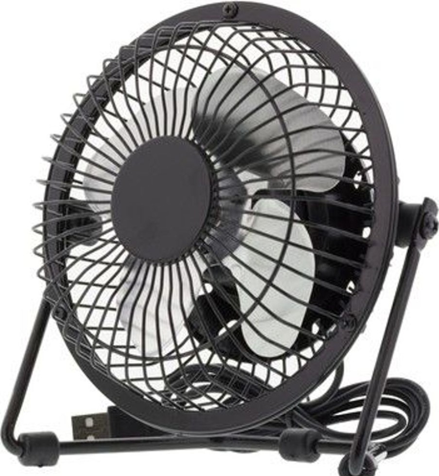 Kotitoimisto Deltaco Asumismukavuus | Deltaco 360 Adjustable Usb Table Fan