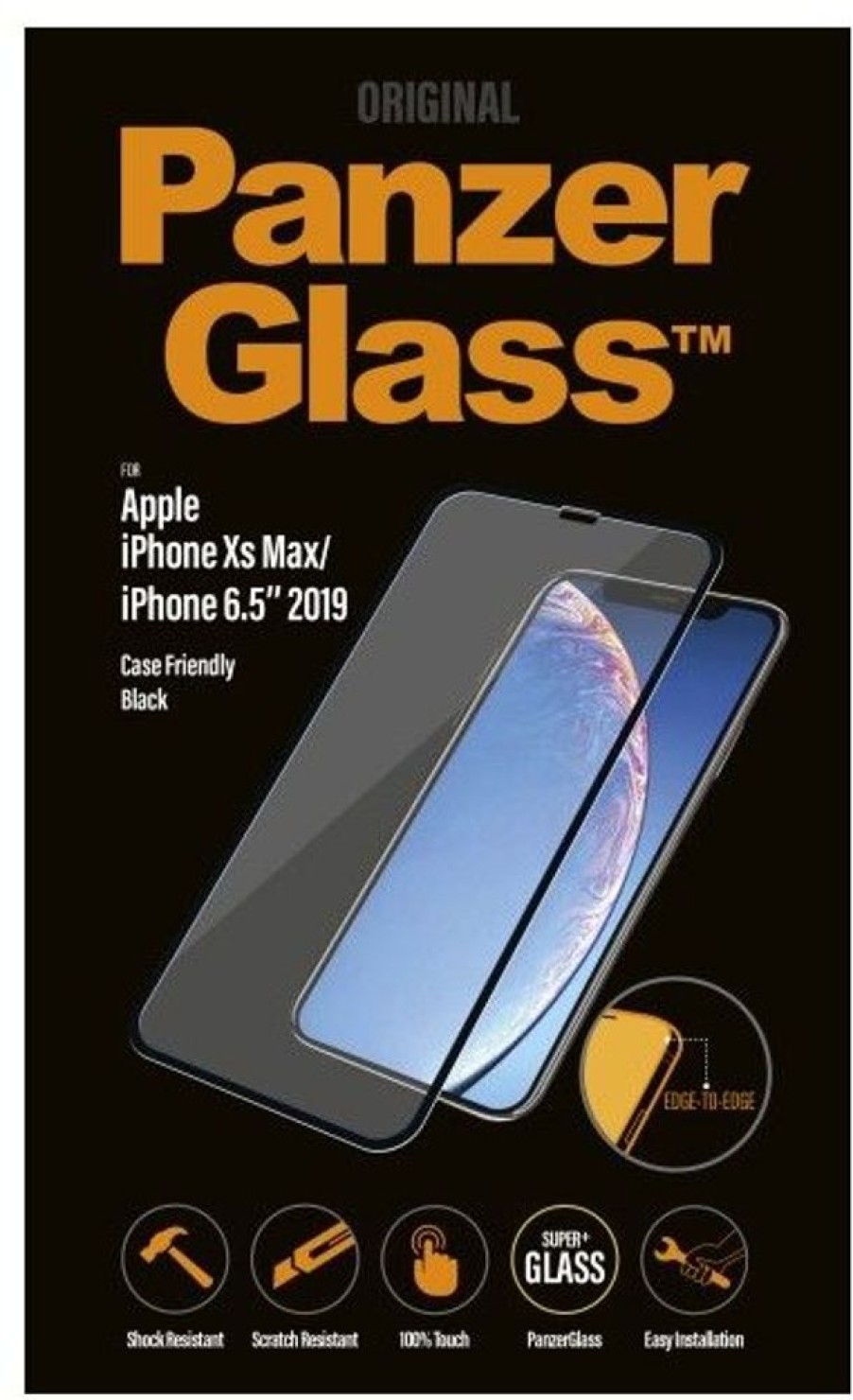 Iphone PanzerGlass Naytonsuojat | Panzerglass Curved Edges Glass (Iphone 11 Pro Max/Xs Max)