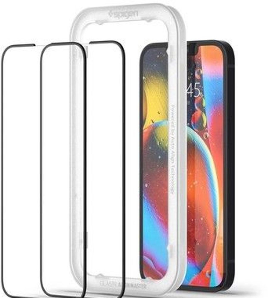 Iphone Spigen Naytonsuojat | Spigen Glas.Tr Alignmaster Full Coverage (Iphone 14 Plus/13 Pro Max)